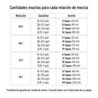 Aceite sintético para motor de 2 tiempos, 100 ml 2
