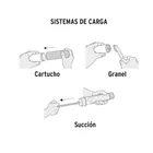 Inyectora de grasa 14 oz, 8000 PSI con grip antiderrapante 2