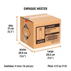 Lubricante seco PTFE en aerosol 240 ml, TRUPER 6