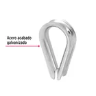 Bolsa con 5 guardacabos para cable de acero de 5/16', FIERO 2