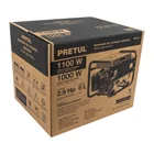 Generador portátil 1 kW motor a gasolina, PRETUL 6
