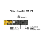Generador portátil 5.5 kW motor a gasolina, PRETUL 4