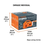 Hidrolavadora eléctrica compacta 1600 PSI, TRUPER 9