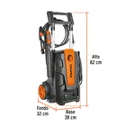 Hidrolavadora eléctrica 2000 PSI, TRUPER 2