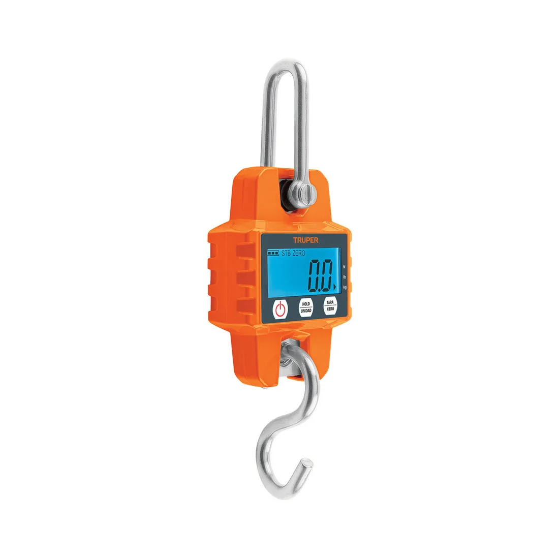 Báscula electrónica colgante, de pilas, 300 kg, TRUPER