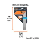 Escuadra 8' para carpintero con mango 100% de aluminio 5