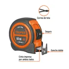 Flexómetro compacto contra impactos 10 m cinta 25 mm, TRUPER 2