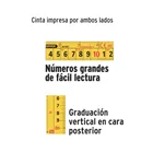 Flexómetro industrial contra impactos 5 m cinta 19 mm 4