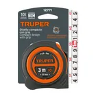 Flexómetro compacto contra impactos 3 m cinta 16 mm, TRUPER 5