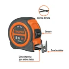 Flexómetro compacto contra impactos 8 m cinta 25 mm, TRUPER 2