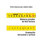 Flexómetro Gripper contra impactos 5 m cinta 19 mm, TRUPER 4