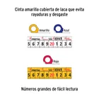 Flexómetro 8 m cinta 25 mm, en display box, PRETUL 2