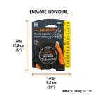Flexómetro Gripper contra impactos 5.5 m cinta 25 mm, TRUPER 6