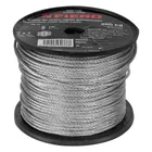 Metro de cable rígido 1/8' de acero 7x7 hilos, 75 m, FIERO 1