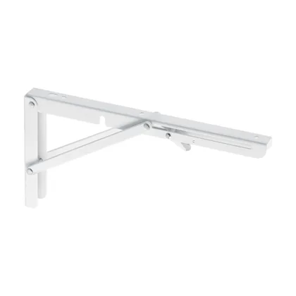 Ménsula plegable de acero blanca 6' x 12', FIERO