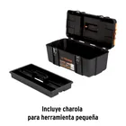 Caja para herramienta 20' compartimentos y broches metálicos 4
