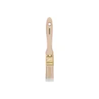 Brocha cerdas sintéticas 1' corte recto, mango de madera 1