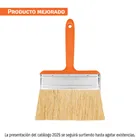 Brocha para encalar e impermeabilizar de 6', mango plástico 1
