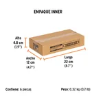 Brocha pelo de camello de 3' con mango de madera, TRUPER 6