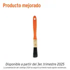 Brocha profesional de 1/2' con mango de plástico, TRUPER 1