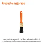 Brocha profesional de 1' con mango de plástico, TRUPER 1