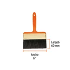 Brocha profesional de 6' con mango de plástico, TRUPER 3