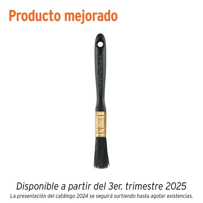 Brocha profesional de 1/2' mango de plástico, TRUPER EXPERT