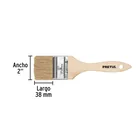 Brocha uso general de 2' con mango de madera, PRETUL 3