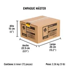 Brocha uso general de 2' con mango de madera, PRETUL 7