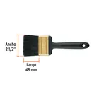Brocha profesional de 2-1/2' mango de plástico, EXPERT 3