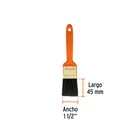 Brocha profesional de 1-1/2' con mango de plástico, TRUPER 3