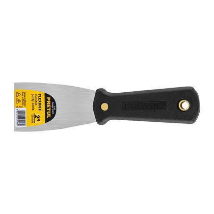 Espátula flexible 2' con mango de plástico, PRETUL