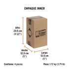 Pintura aerosol guinda, bote esbelto 400 ml, TRUPER 5