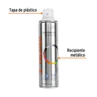 Pintura aerosol blanco mate, bote esbelto 400 ml, TRUPER 3