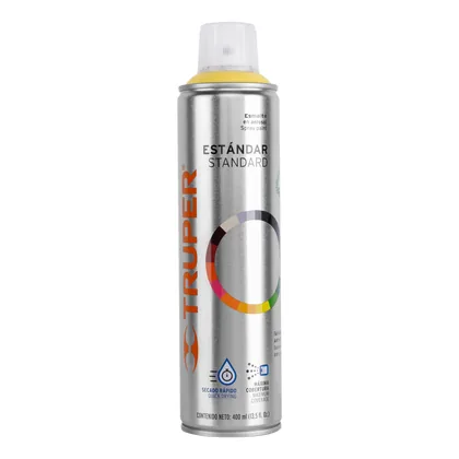 Pintura aerosol marfil, bote esbelto 400 ml, TRUPER