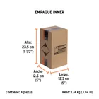 Pintura aerosol gris oscuro, bote esbelto 400 ml, TRUPER 5