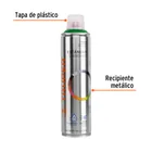 Pintura aerosol verde ecológico, bote esbelto 400 ml, TRUPER 3