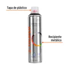 Pintura aerosol negro satín, bote esbelto 400 ml, TRUPER 3