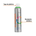 Pintura en aerosol, verde neón, bote esbelto, 400 ml 3
