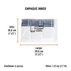 Plastiprotector 7.5 x 2 m, uso ligero, TRUPER 2