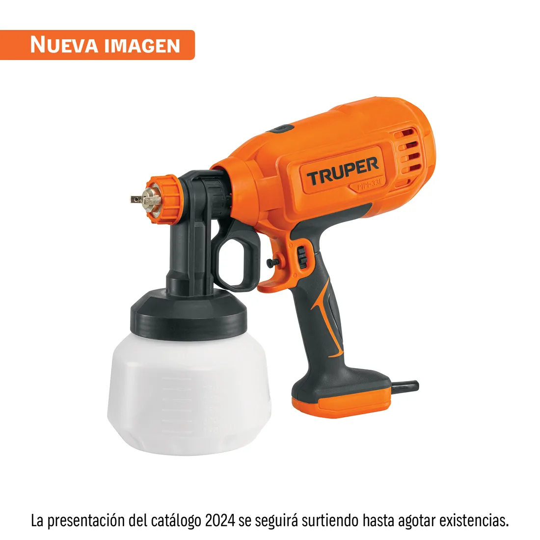 Pistola eléctrica para pintar de 330 W, TRUPER