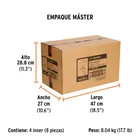 Pistola para pintar LVLP vaso plástico, 1.7 mm, TRUPER 7