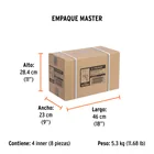 Pistola para pintar LVMP vaso plástico, 1.7 mm, TRUPER 6