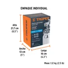 Pistola p/pintar succión HVLP vaso aluminio, 1.4 mm, TRUPER 7