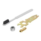 Pistola p/pintar succión HVHP vaso alum, 1.8mm, 2 vál TRUPER 3