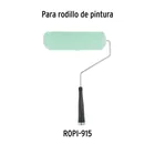 Felpa para rodillo 9 x 5/8' superficies poco rugosas, TRUPER 4