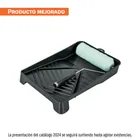 Kit de rodillo para pintar, 9' (maneral, charola y felpa) 1