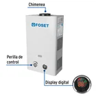 Calentador instantáneo, 11L, 2 servicios, gas LP, FOSET 2