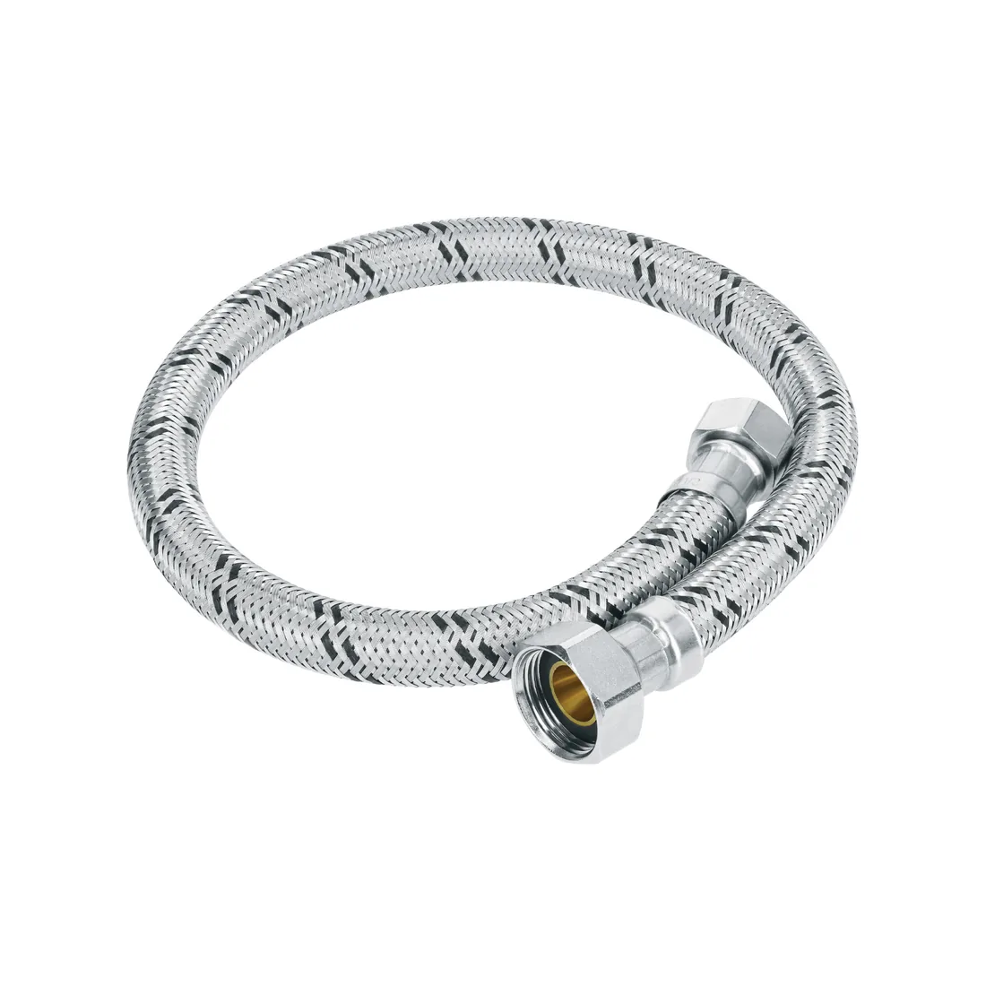 Manguera para boiler, acero inox. 1/2'H x 3/4'H, 60 cm