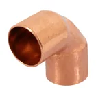 Codo 90° de cobre de 1/2', FOSET 1
